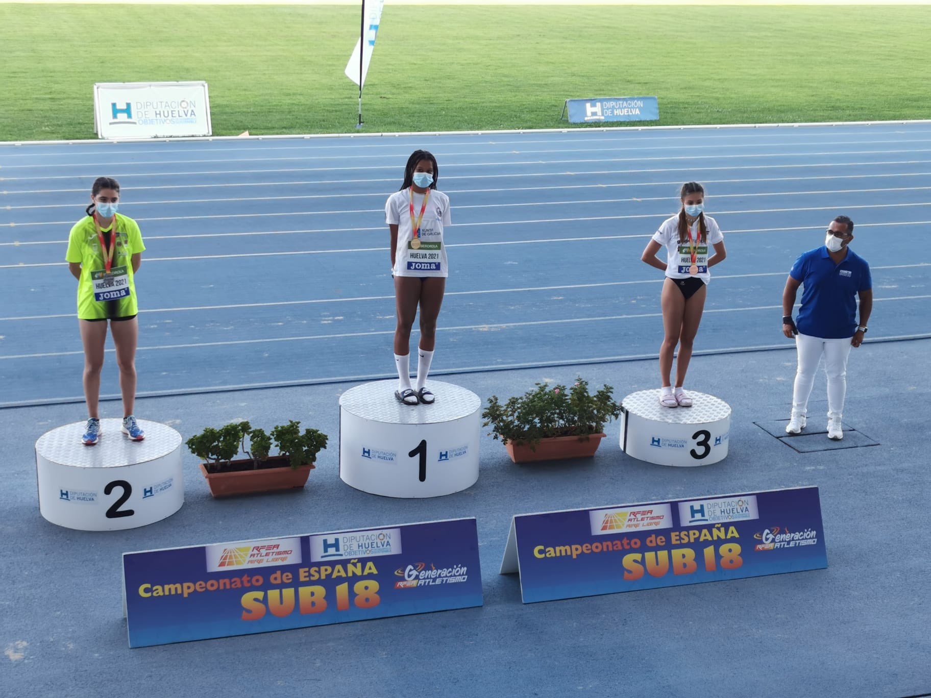 3 medallas en el campeonato de Espa&ntilde;a sub 18